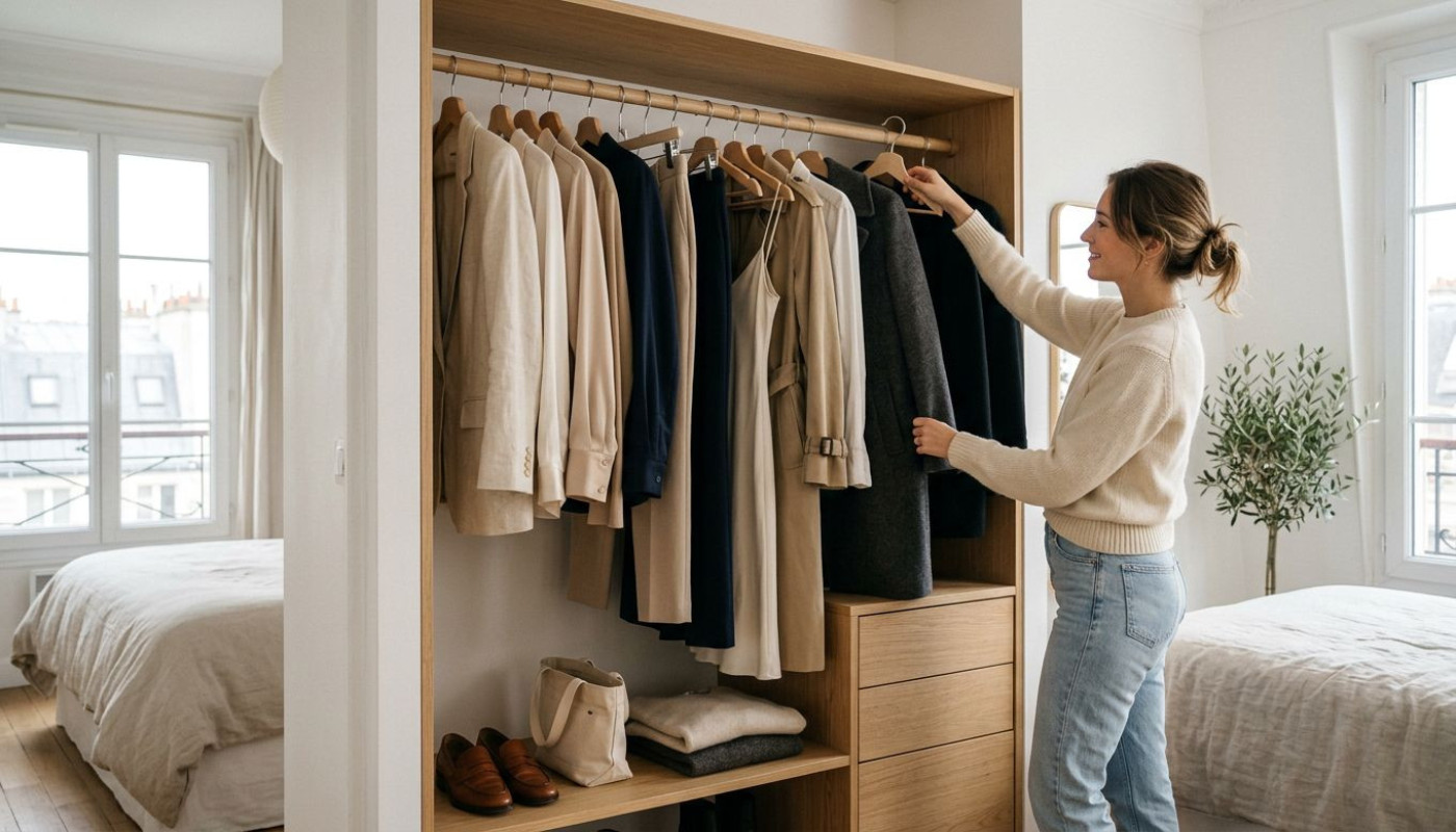 Dressings minimalistes : pourquoi moins d’affaires peut rimer avec plus d’élégance